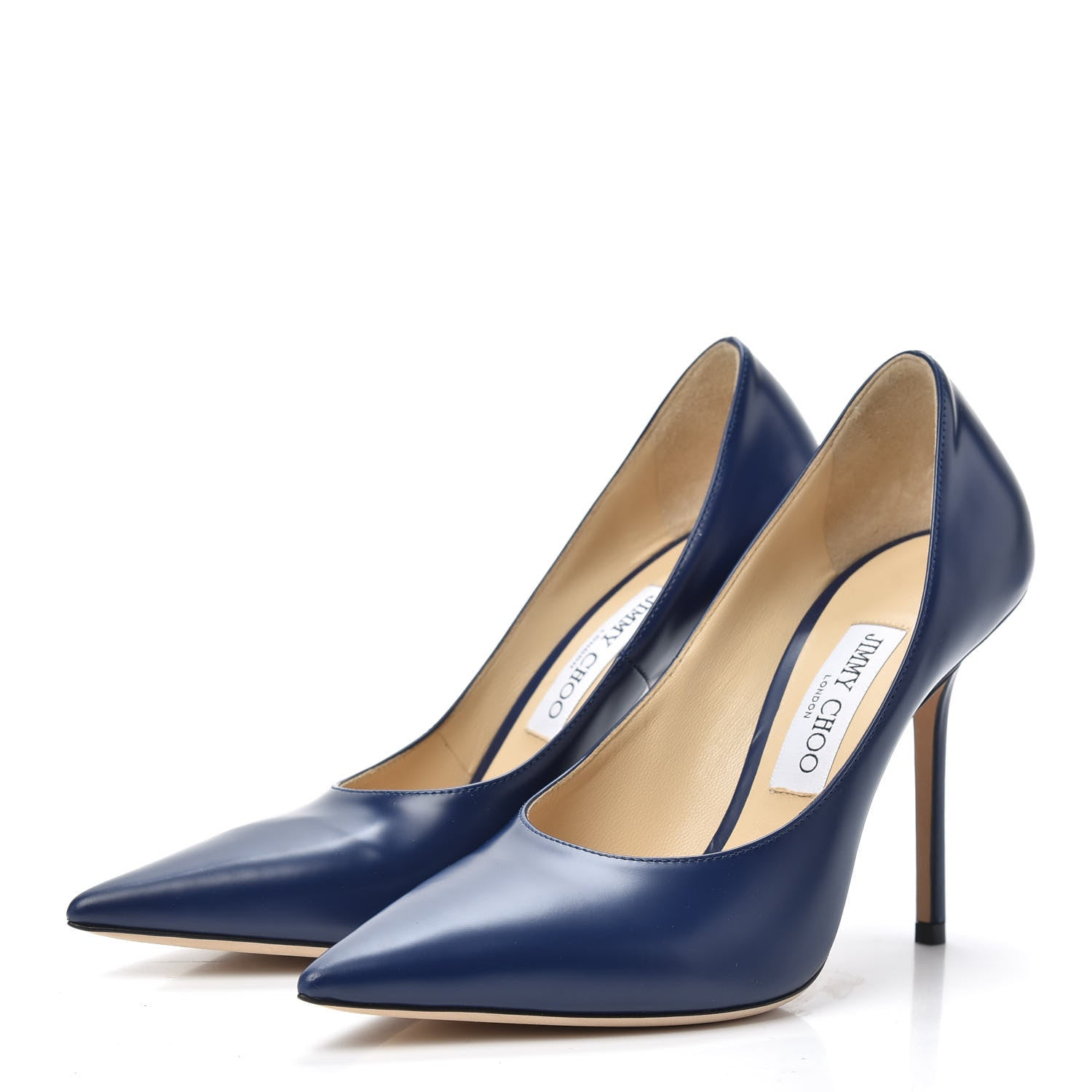 Jimmy Choo Kid Agnes Pumps 39 Navy 3 of 6
