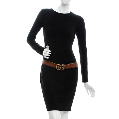 Gucci Faded Calfskin Double G 40mm Belt 85 34 Cuir 2 of 6