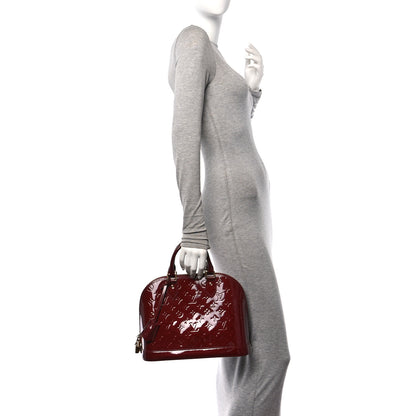 Louis Vuitton Vernis Alma PM Amarante 2 of 11