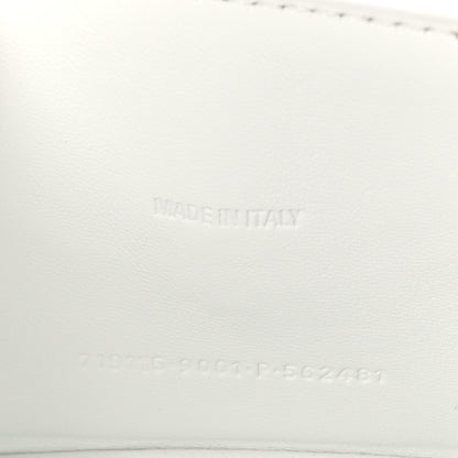 Balenciaga Smooth Calfskin Crystal Diagonal Allover Logo Hourglass Top Handle Bag XS Optic White 7 of 10