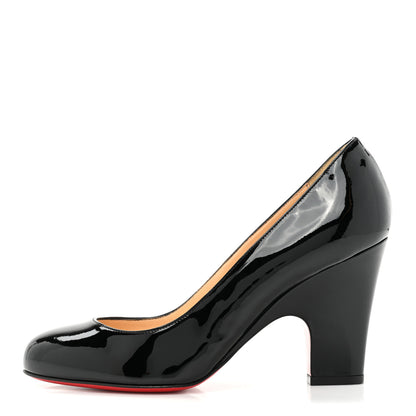 Christian Louboutin Patent Akdooch 85 Pumps 37 Black 1 of 12