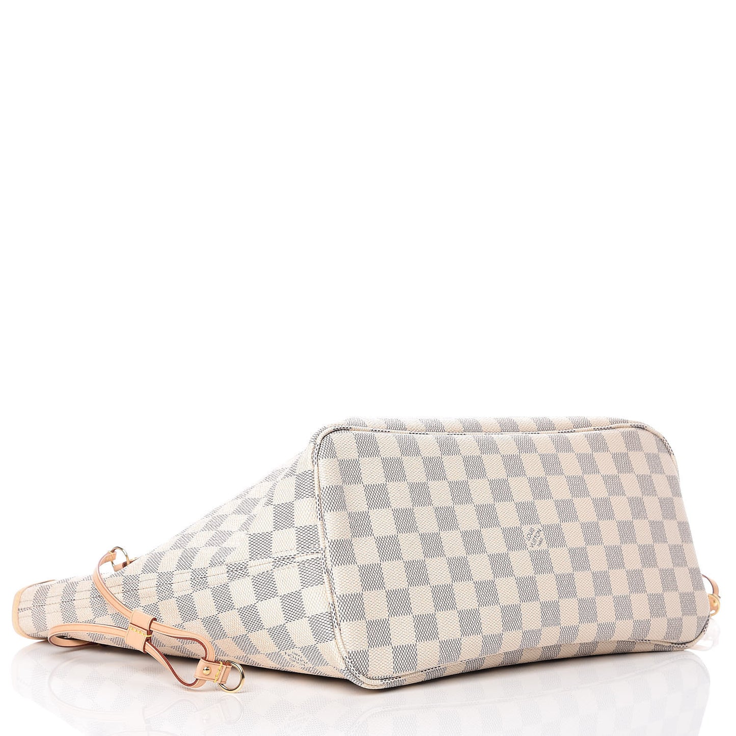 Damier Azur Neo Neverfull MM Rose Ballerine