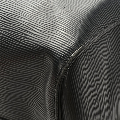 Louis Vuitton Epi Keepall 45 Black 7 of 9