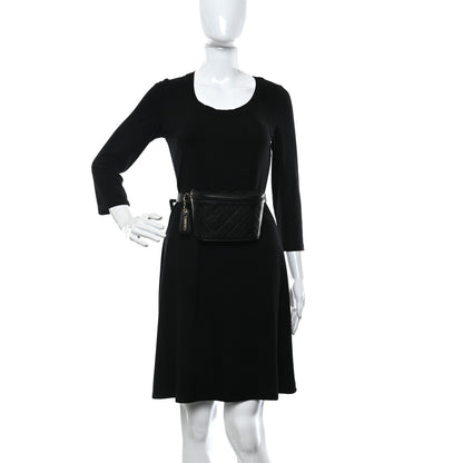 Chanel Caviar Quilted Belt Bag 75 30 Black 2 of 11