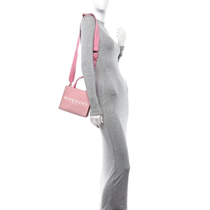 Givenchy Canvas Mini G Shopping Tote Bright Pink 2 of 10
