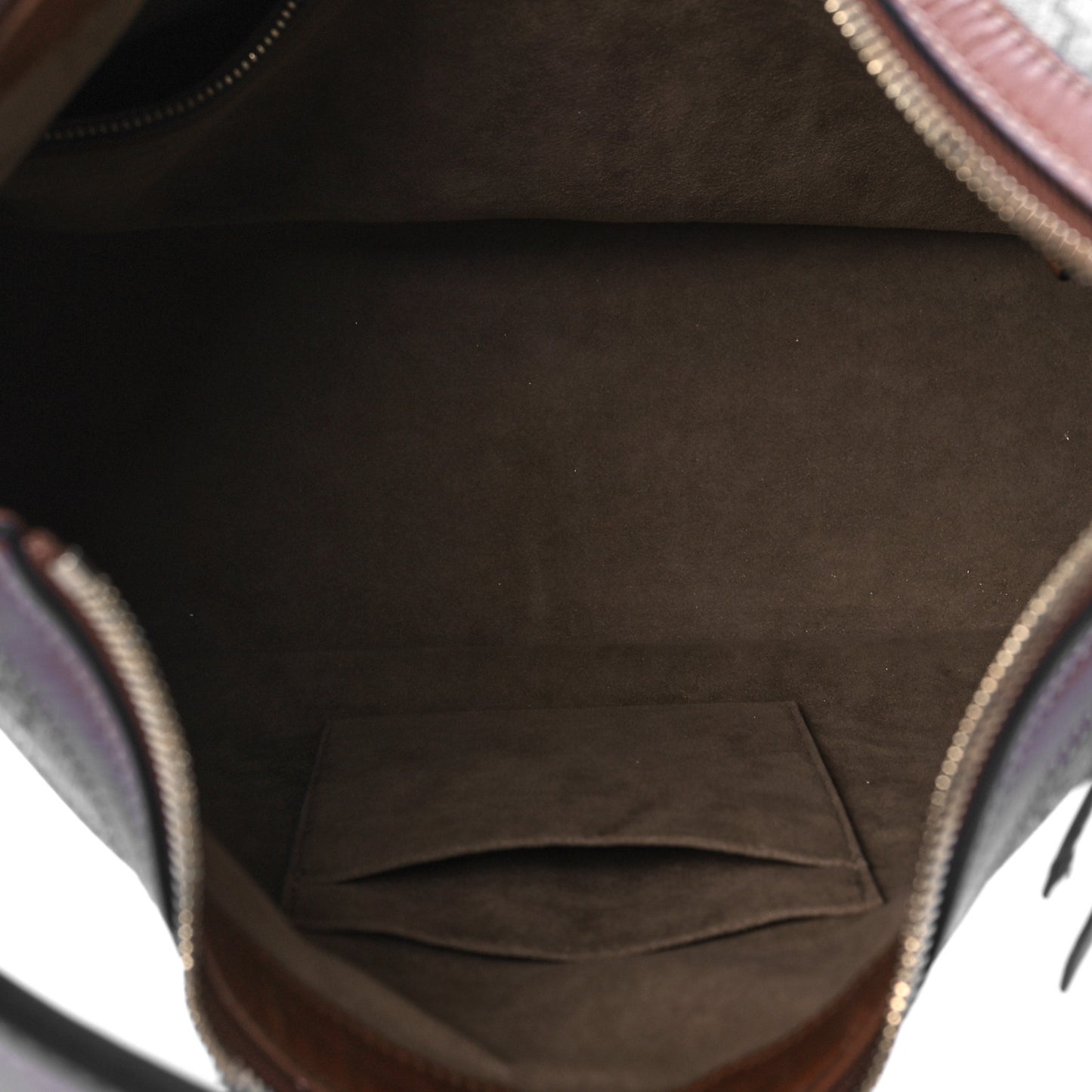 GG Supreme Monogram Linea A Hobo Brown