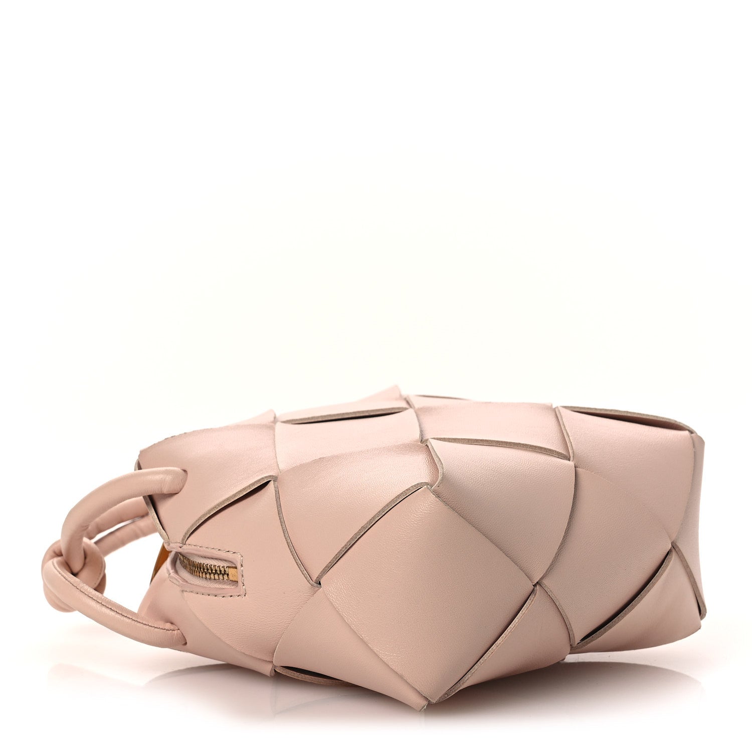 Bottega Veneta Lambskin Maxi Intrecciato Mini Cassette Camera Bag