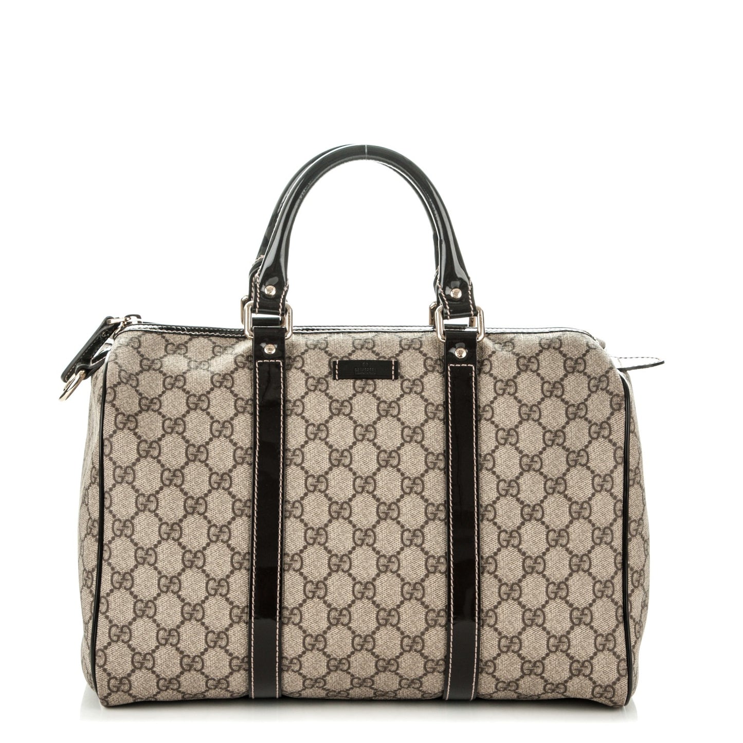 GG Plus Monogram Medium Joy Boston Dark Brown