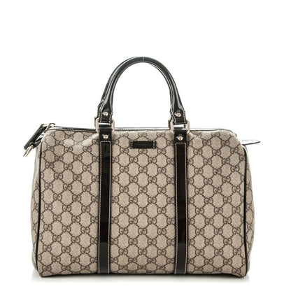 Gucci GG Plus Monogram Medium Joy Boston Dark Brown 1 of 7