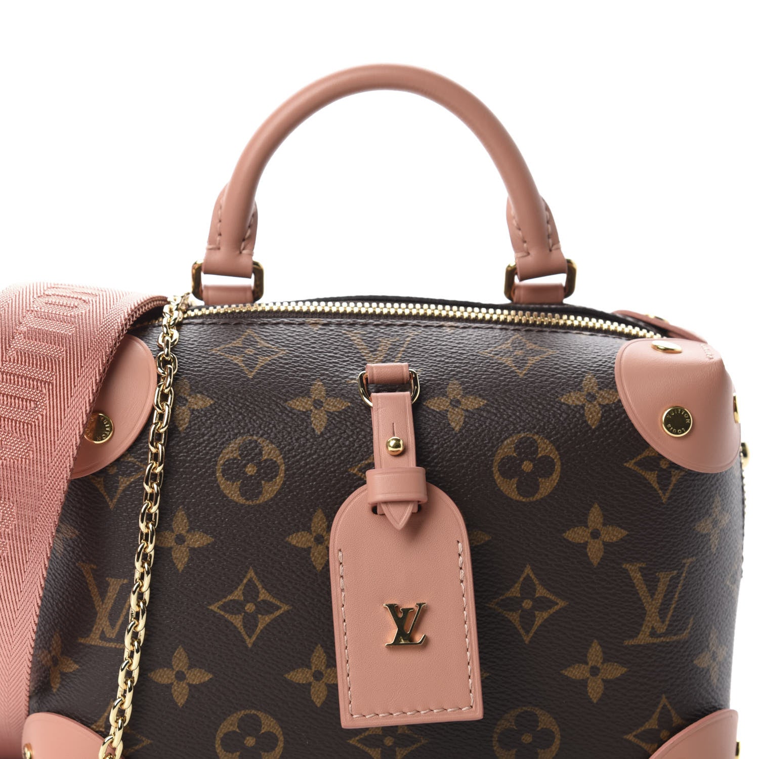 Louis Vuitton Monogram Petite Malle Souple Peach 11 of 11