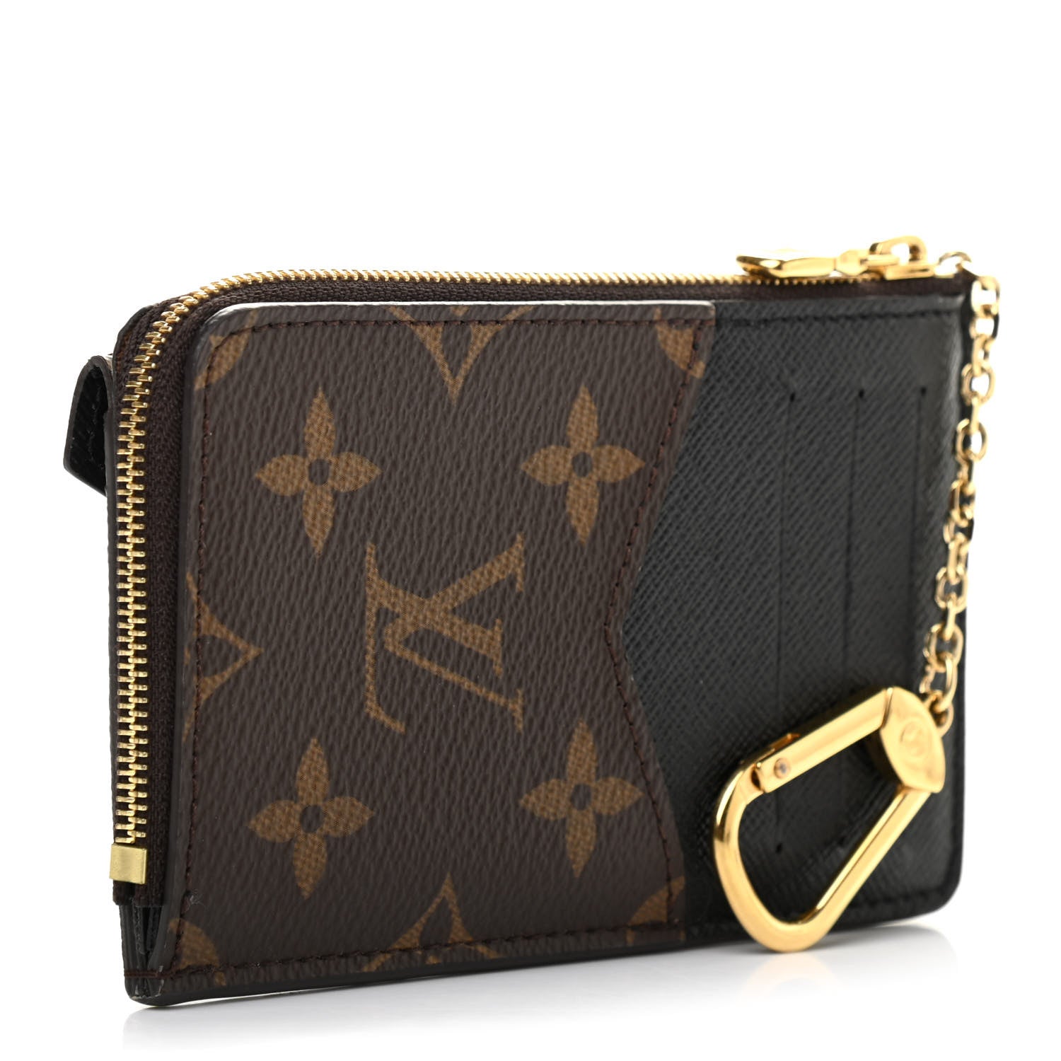 Louis Vuitton Monogram Recto Verso Card Holder Black 3 of 7