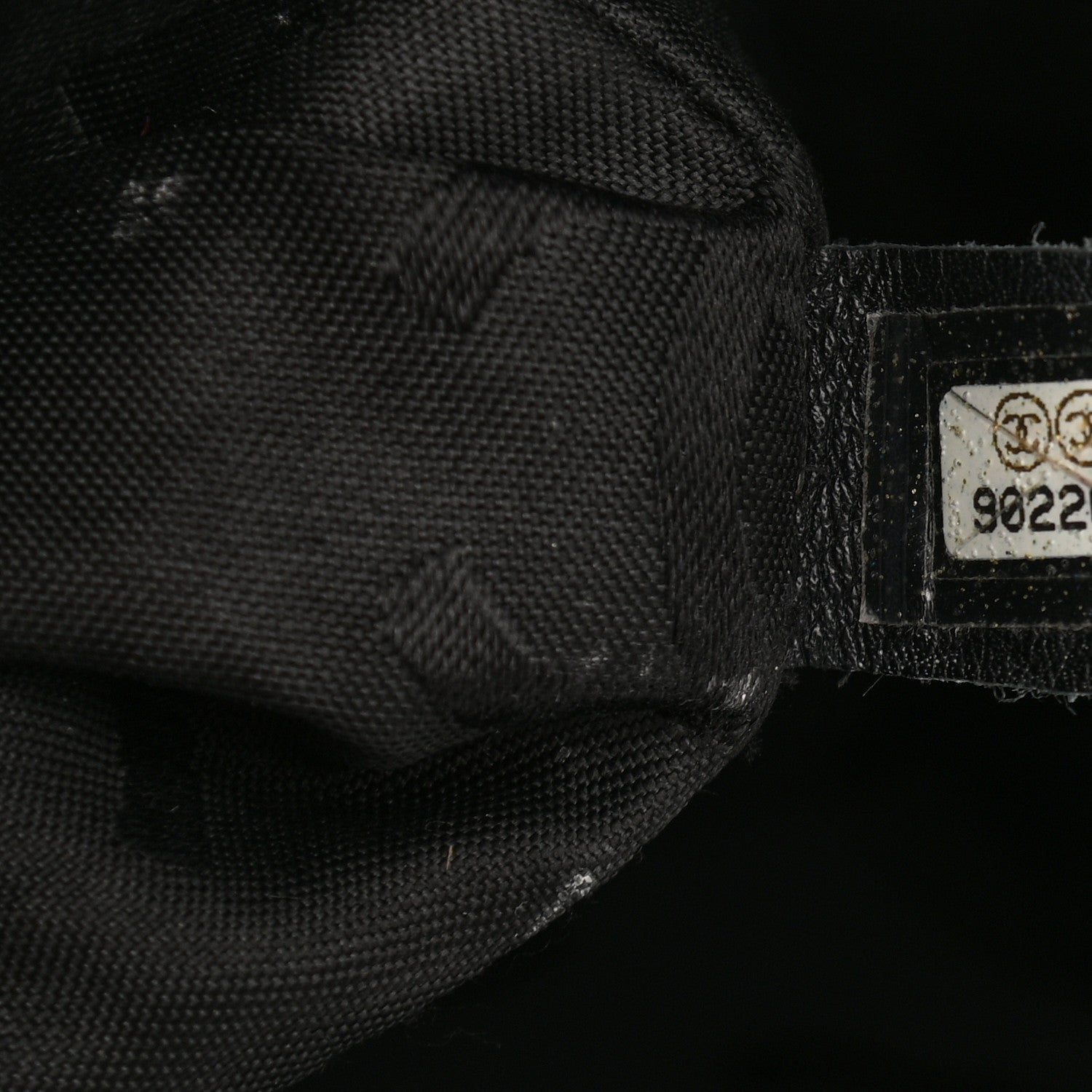 Chanel Caviar CC Stitched Small Tote Black 7 of 12