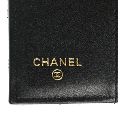 Chanel Caviar Quilted Small Boy Flap Wallet Black 7 of 9