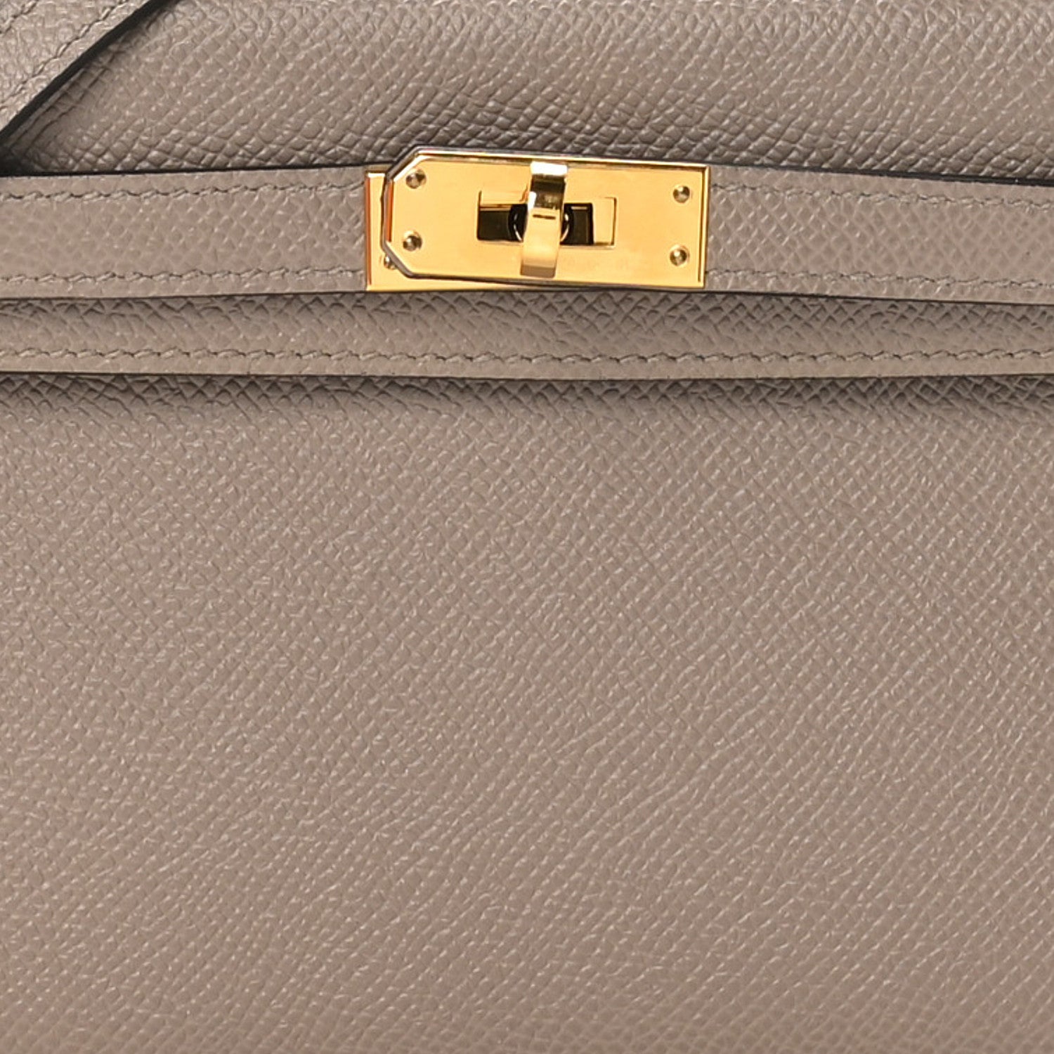 Hermes Epsom Mini Kelly Sellier 20 Gris Asphalte 8 of 11