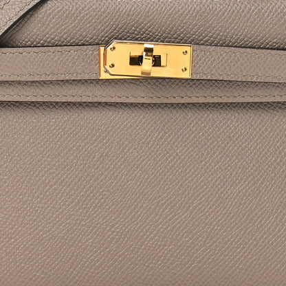 Hermes Epsom Mini Kelly Sellier 20 Gris Asphalte 8 of 11