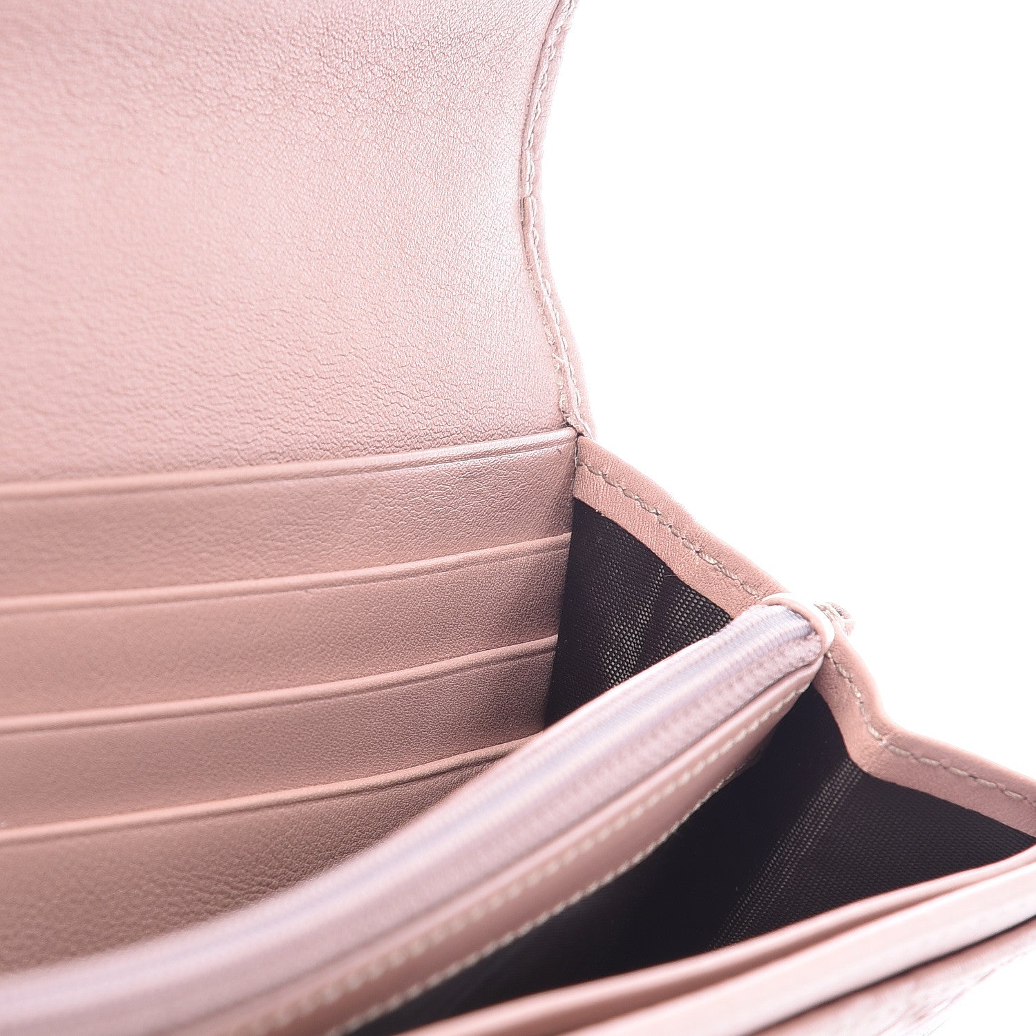 Gucci Guccissima Signature Microguccissima Bree Continental Wallet Dark Cipria 8 of 13