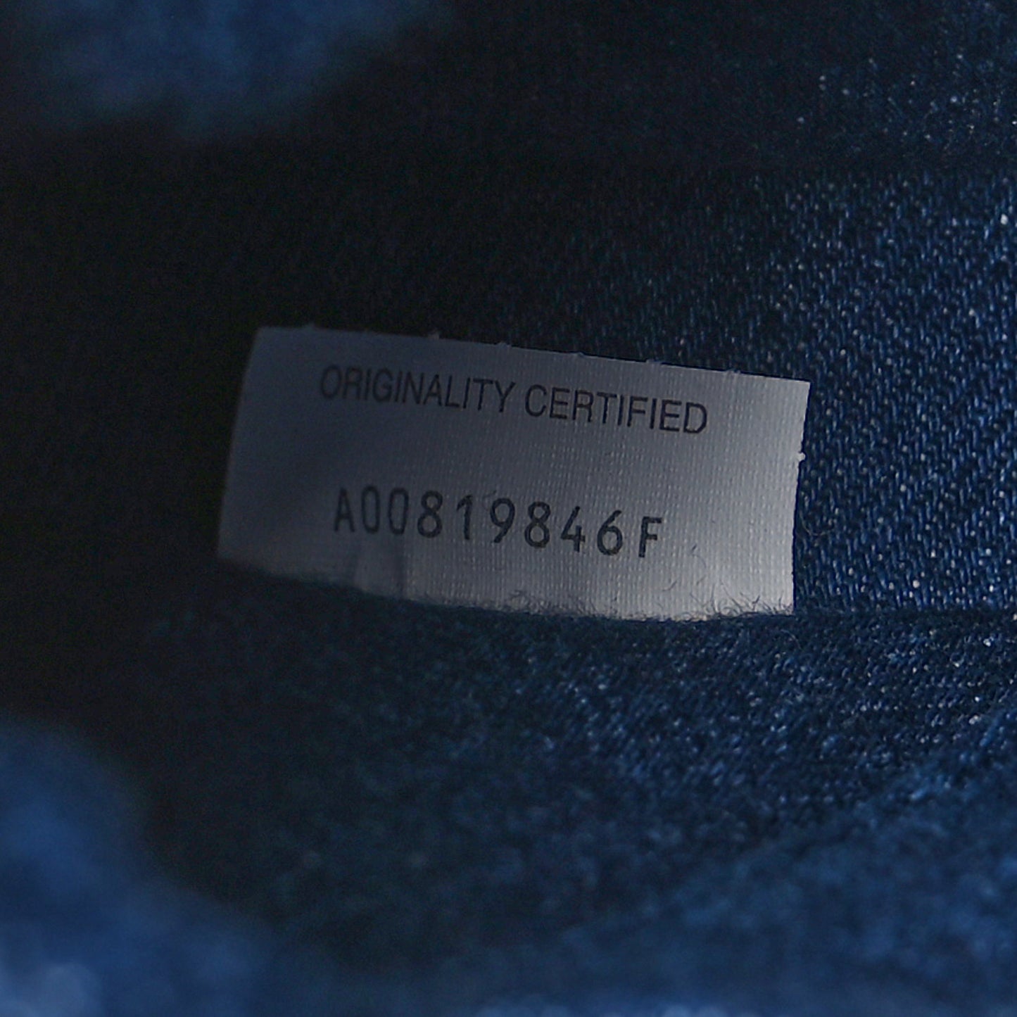Nappa Denim Intrecciato Mini Sunrise Blue