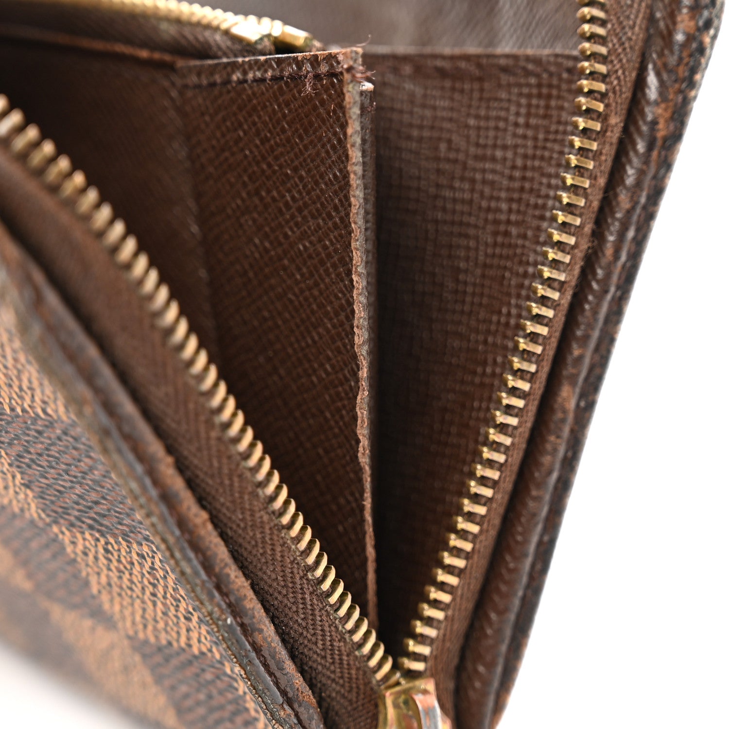 Louis Vuitton Damier Ebene Porte-Monnaie Zippy Wallet 11 of 12