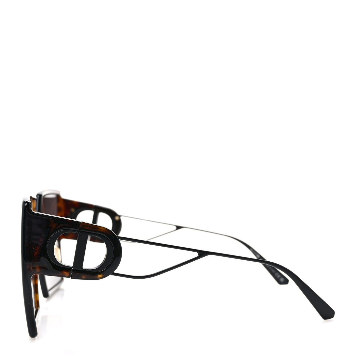 Square 30 Montaigne Sunglasses Tortoise