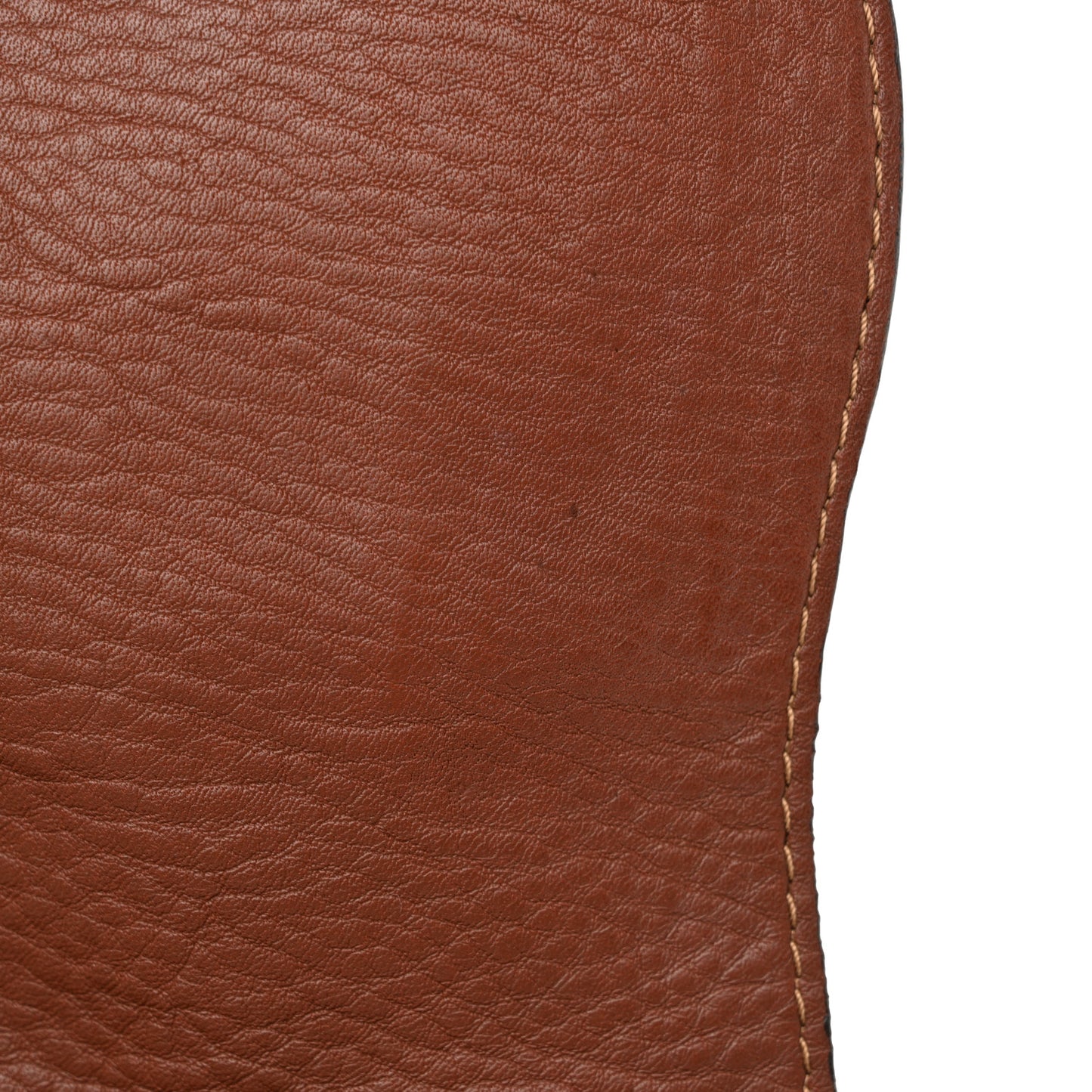 Calfskin Small Marcie Round Crossbody Bag Caramel