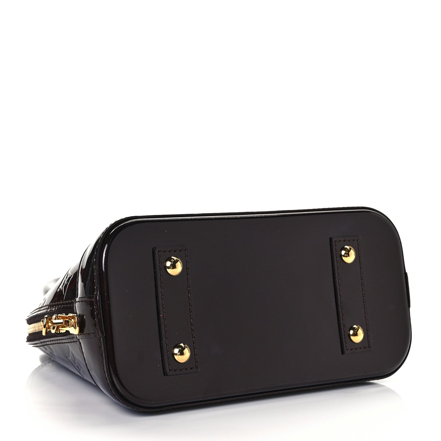 Louis Vuitton Vernis Alma BB Amarante 4 of 8