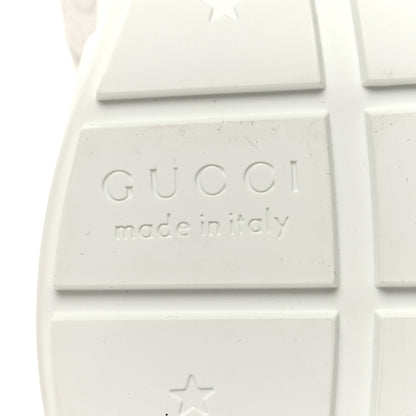 Gucci GG Supreme Monogram Womens Rhyton Sneakers 39 White 7 of 9