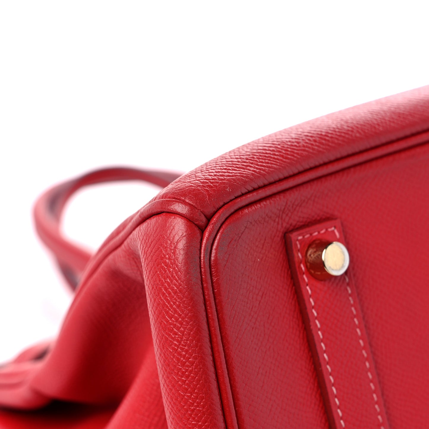 Epsom Candy Birkin 35 Rouge Casaque Bleu Thalassa
