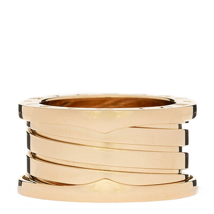 Bulgari 18K Yellow Gold B.Zero1 Four-Band Ring 53 6.5 1 of 7