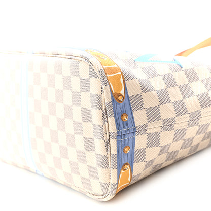 Louis Vuitton Damier Azur Summer Trunks Neo Neverfull MM 11 of 11