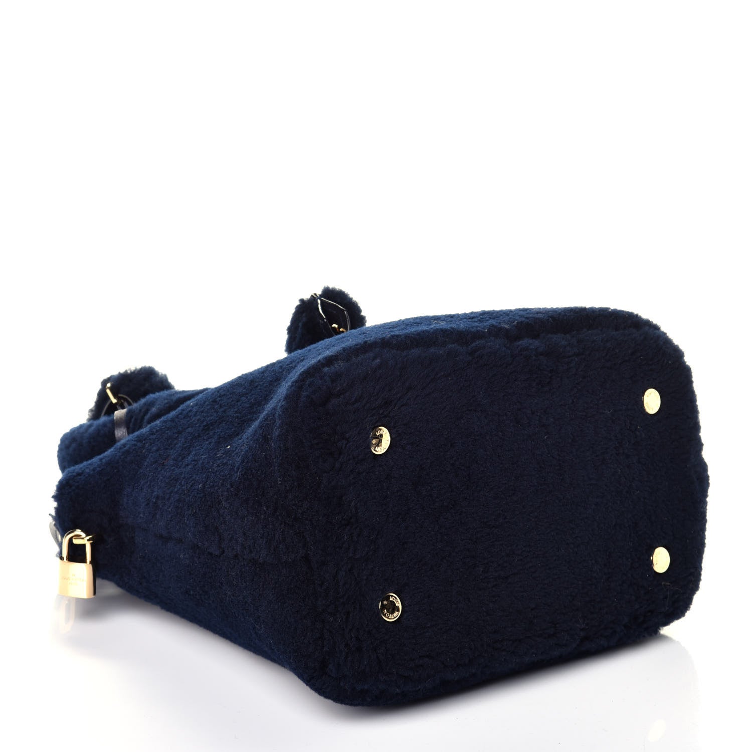 Louis Vuitton Shearling Pulsion Lockit Blue Marine 4 of 8