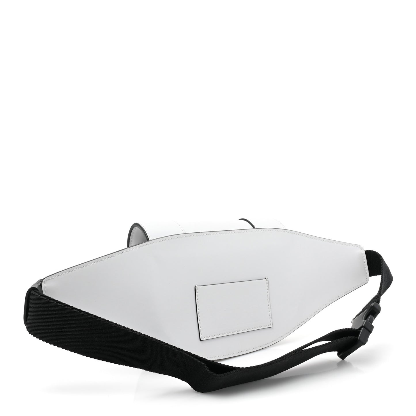 Calfskin Supervee Belt Bag White