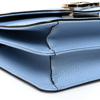 Gucci Dollar Calfskin Small Interlocking G Shoulder Bag Mineral Blue 10 of 11