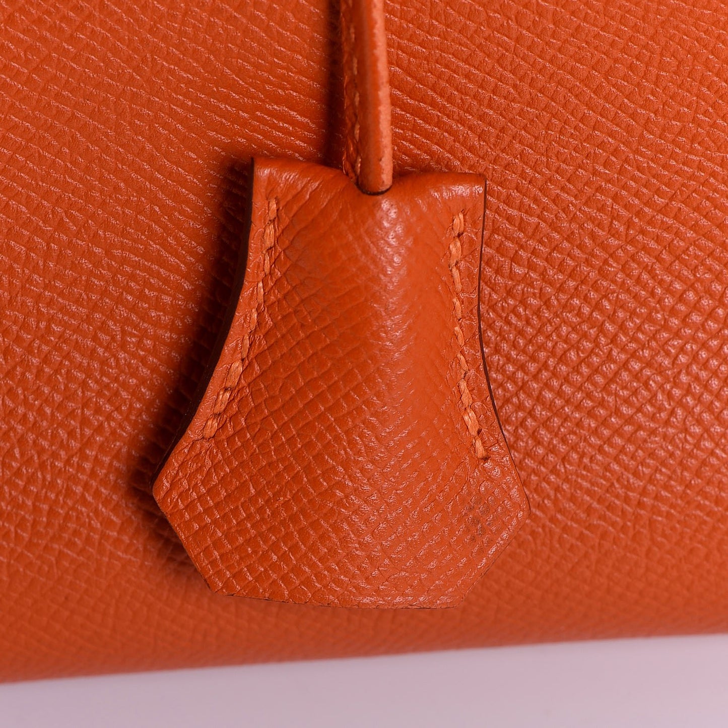 Epsom Birkin 35 Orange