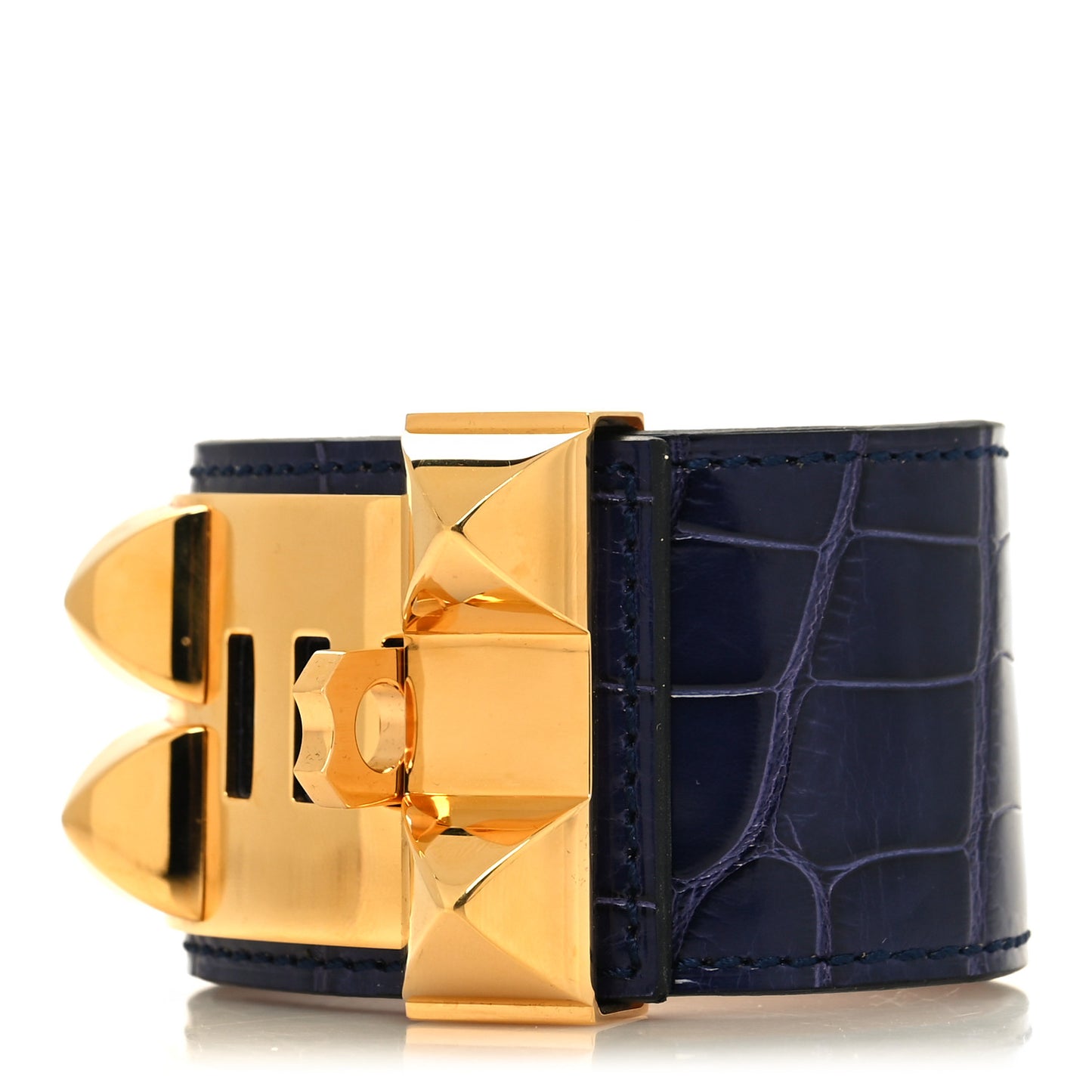 Shiny Alligator Collier De Chien CDC Bracelet T2 Belu Encre