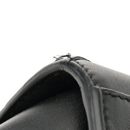 Versace Calfskin Medallion Tribute Bowling Bag Black 14 of 15