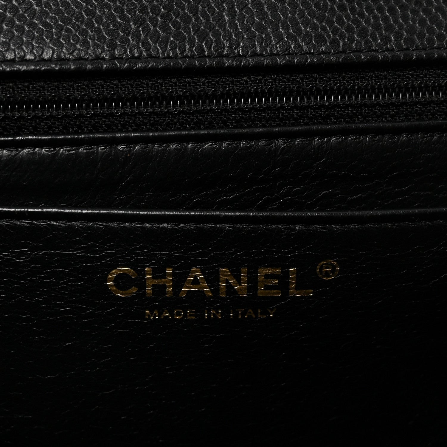 Chanel Caviar Quilted Jumbo Single Flap Black 6 of 10