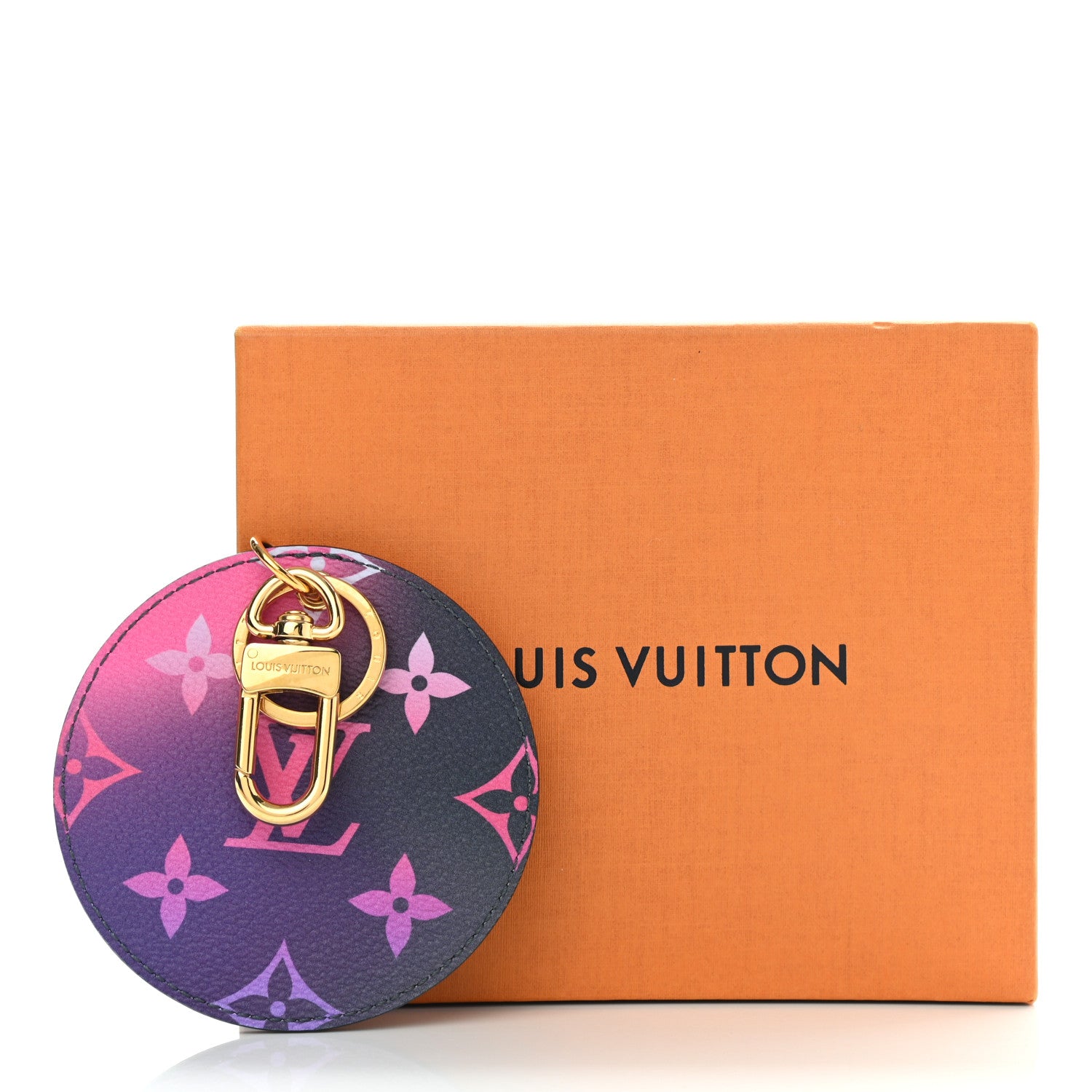 Louis Vuitton Monogram Giant Spring In The City Illustre Bag Charm Midnight Fuchsia 5 of 5