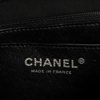 Chanel Caviar Quilted Jumbo Single Flap Black 8 of 9