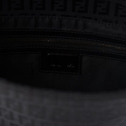 Fendi Zucchino Mama Baguette Black 6 of 9