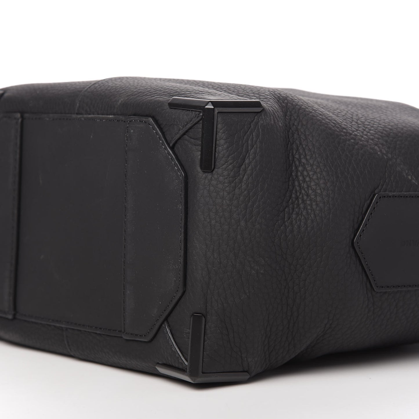 Pebbled Calfskin Emile Black