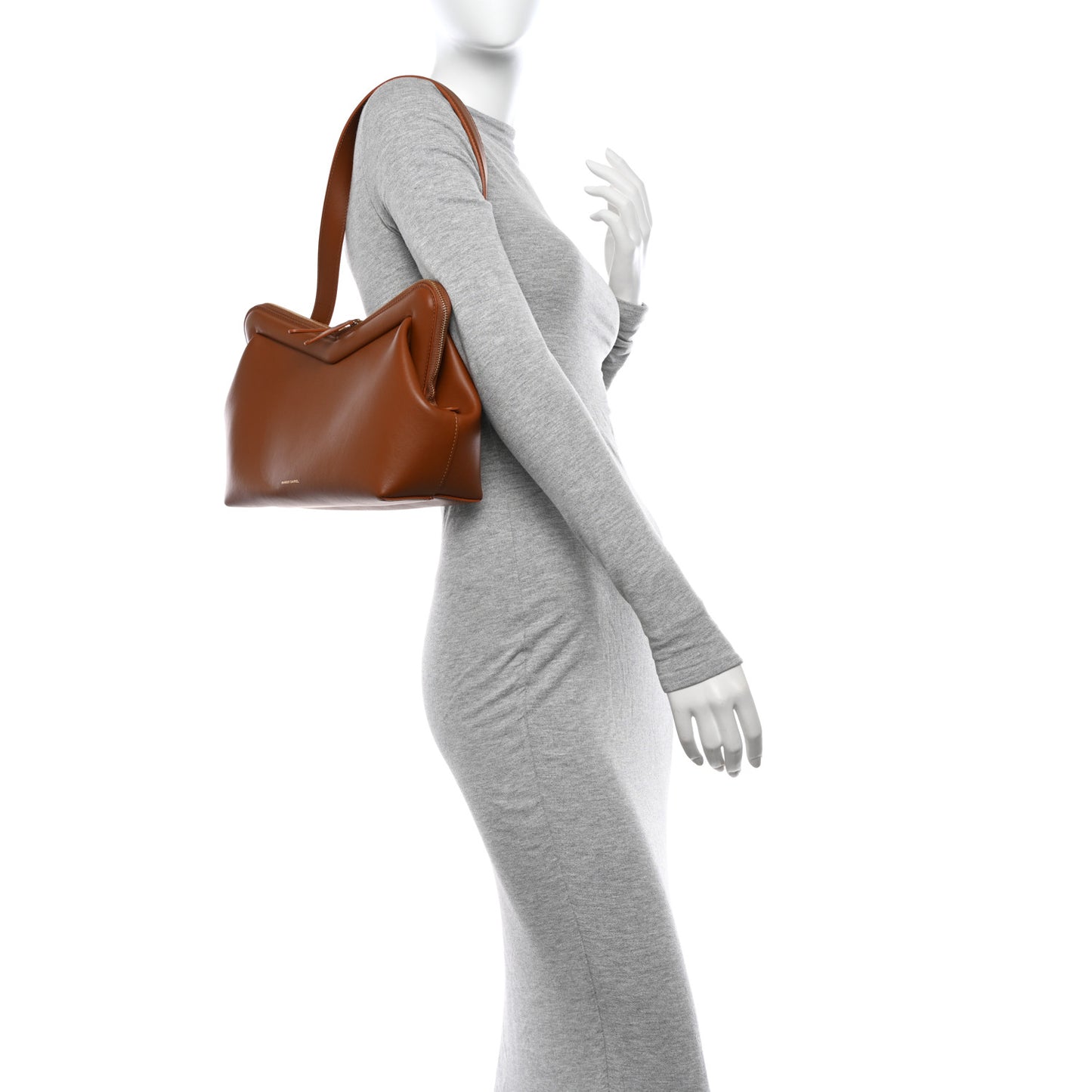 Smooth Calfskin M Frame Bag Camel
