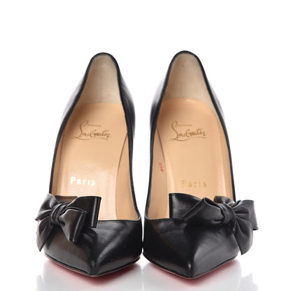 Christian Louboutin Shiny Nappa Madame Menodo 100 Pumps 35 Black 2 of 10