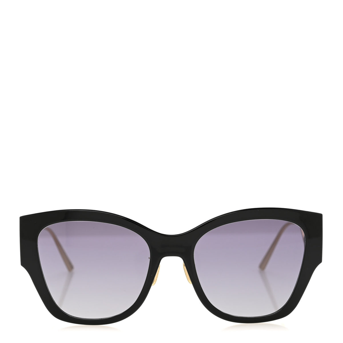 Rectangular 30 Montaigne B2U Sunglasses Black