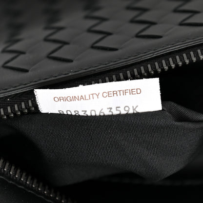 Bottega Veneta Nappa Intrecciato Messenger Bag Black 8 of 11