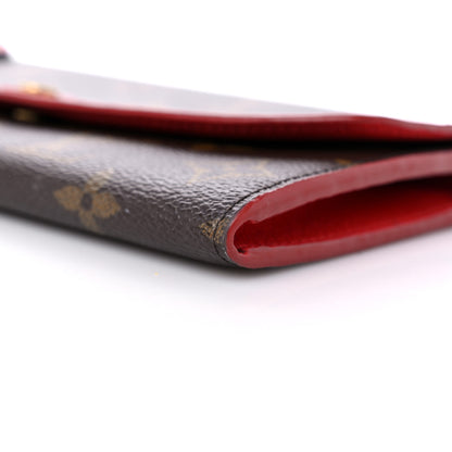 Louis Vuitton Monogram Bloom Flower Emilie Wallet Coquelicot 8 of 13