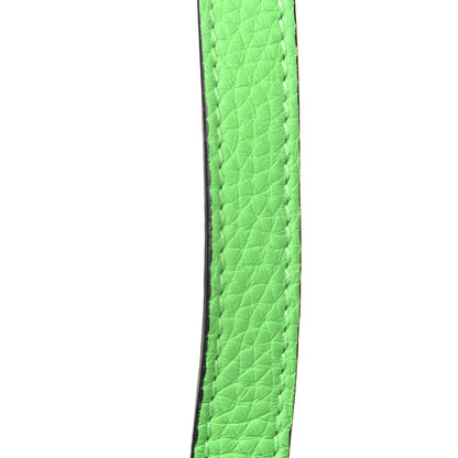 Burberry Grainy Calfskin Remington Tote Neon Green 9 of 12