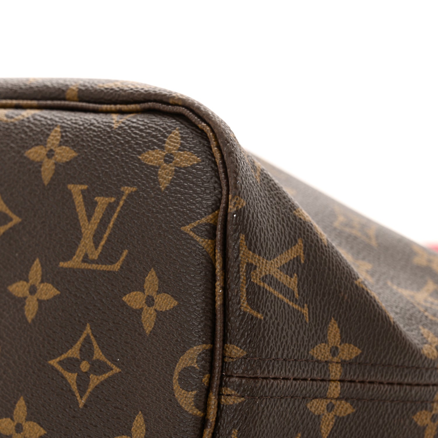 Louis Vuitton Monogram Articles de Voyage Ikat Neverfull MM Rose Velours 12 of 12