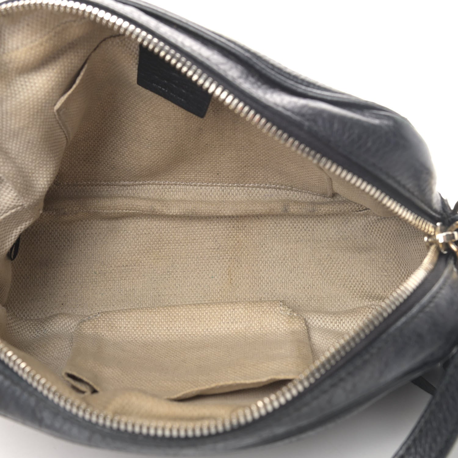 Gucci Pebbled Calfskin Small Soho Disco Bag Black 4 of 8