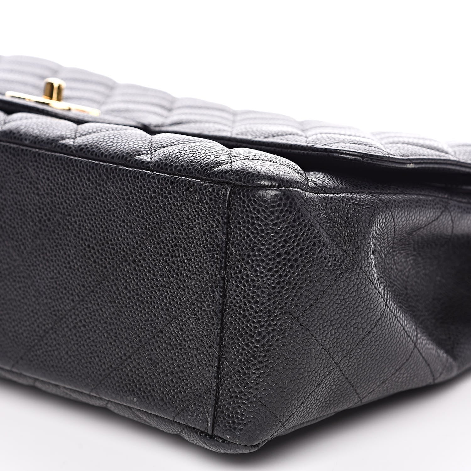 Chanel Caviar Quilted Maxi Double Flap Black 10 of 17