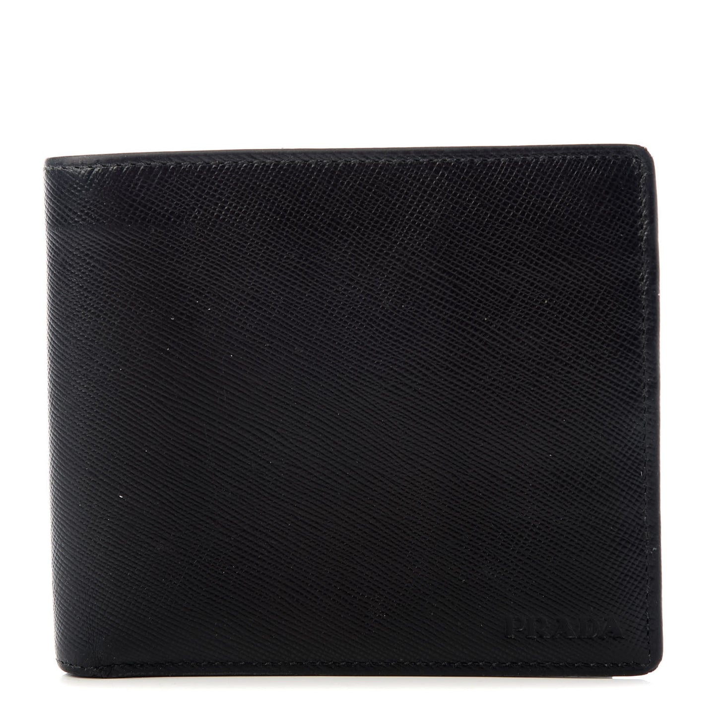Saffiano Bi-Fold Wallet Black